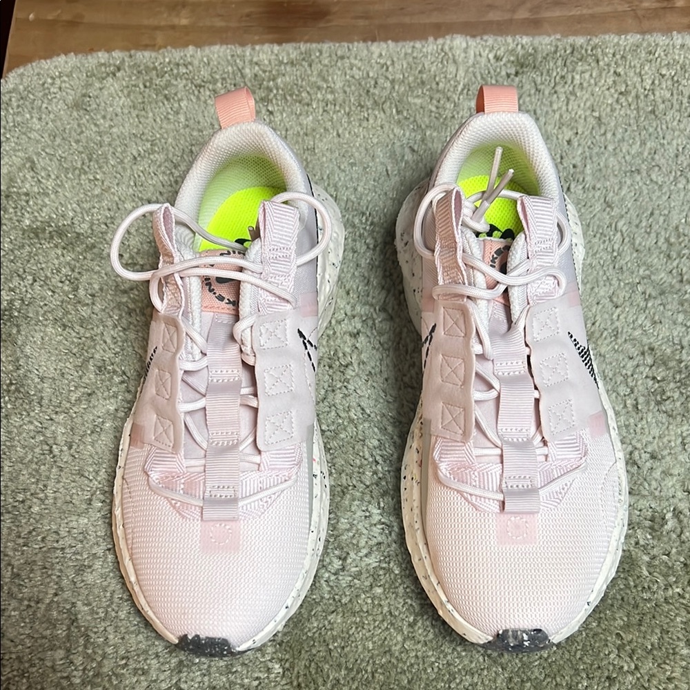 Women’s size 5.5 Nike crater impact light soft pink/smoke gray